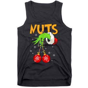 Chest Nuts Matching Chestnuts Christmas Snow Couples Tank Top