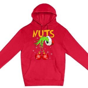 Chest Nuts Matching Chestnuts Christmas Snow Couples Premium Pullover Hoodie