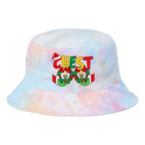 Chest Nuts Matching Chestnuts Funny Christmas Couples Nuts Tie Dye Newport Bucket Hat