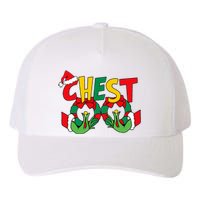 Chest Nuts Matching Chestnuts Funny Christmas Couples Nuts Yupoong Adult 5-Panel Trucker Hat