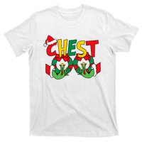 Chest Nuts Matching Chestnuts Funny Christmas Couples Nuts T-Shirt