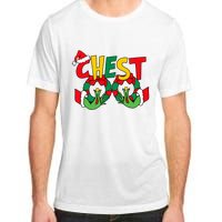 Chest Nuts Matching Chestnuts Funny Christmas Couples Nuts Adult ChromaSoft Performance T-Shirt