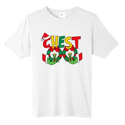 Chest Nuts Matching Chestnuts Funny Christmas Couples Nuts Tall Fusion ChromaSoft Performance T-Shirt