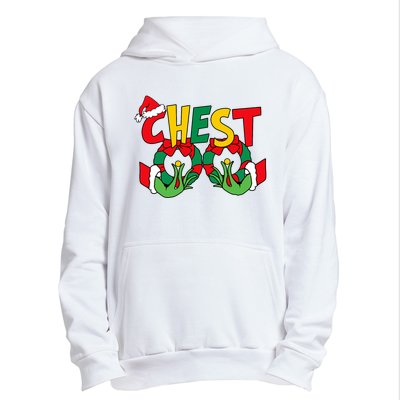 Chest Nuts Matching Chestnuts Funny Christmas Couples Nuts Urban Pullover Hoodie