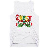 Chest Nuts Matching Chestnuts Funny Christmas Couples Nuts Tank Top