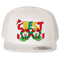 Chest Nuts Matching Chestnuts Funny Christmas Couples Nuts Wool Snapback Cap