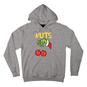 Chest Nuts Matching Chestnuts Funny Christmas Couples Nuts Tall Hoodie