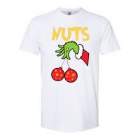 Chest Nuts Matching Chestnuts Funny Christmas Couples Nuts Softstyle CVC T-Shirt