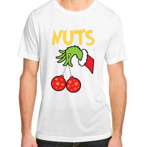 Chest Nuts Matching Chestnuts Funny Christmas Couples Nuts Adult ChromaSoft Performance T-Shirt