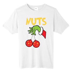 Chest Nuts Matching Chestnuts Funny Christmas Couples Nuts Tall Fusion ChromaSoft Performance T-Shirt