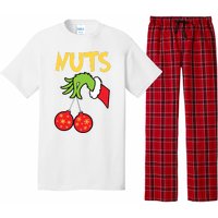 Chest Nuts Matching Chestnuts Funny Christmas Couples Nuts Pajama Set