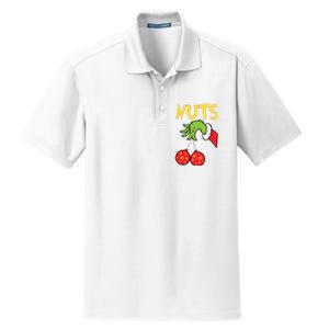 Chest Nuts Matching Chestnuts Funny Christmas Couples Nuts Dry Zone Grid Polo