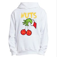 Chest Nuts Matching Chestnuts Funny Christmas Couples Nuts Urban Pullover Hoodie