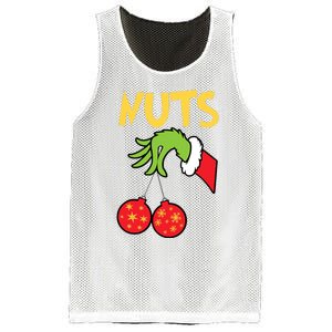 Chest Nuts Matching Chestnuts Funny Christmas Couples Nuts Mesh Reversible Basketball Jersey Tank