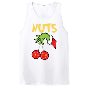 Chest Nuts Matching Chestnuts Funny Christmas Couples Nuts PosiCharge Competitor Tank