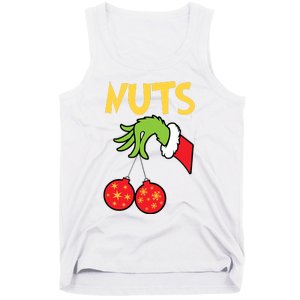 Chest Nuts Matching Chestnuts Funny Christmas Couples Nuts Tank Top