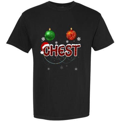 Chest Nuts Matching Chestnuts Christmas Couples Garment-Dyed Heavyweight T-Shirt