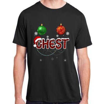 Chest Nuts Matching Chestnuts Christmas Couples Adult ChromaSoft Performance T-Shirt