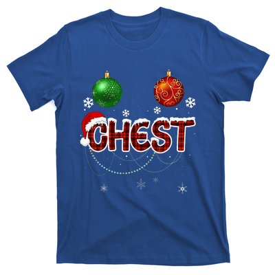 Chest Nuts Matching Chestnuts Christmas Couples T-Shirt