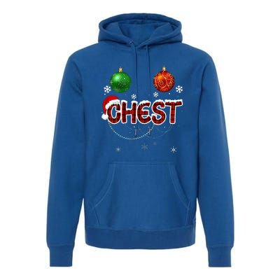 Chest Nuts Matching Chestnuts Christmas Couples Premium Hoodie