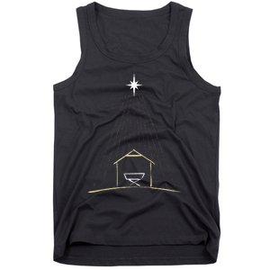 Christmas Nativity Manger Tank Top