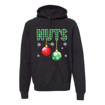 Chest Nuts Matching Chestnuts Funny Premium Hoodie