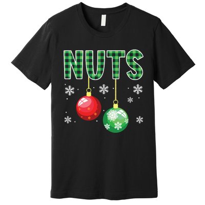 Chest Nuts Matching Chestnuts Funny Premium T-Shirt