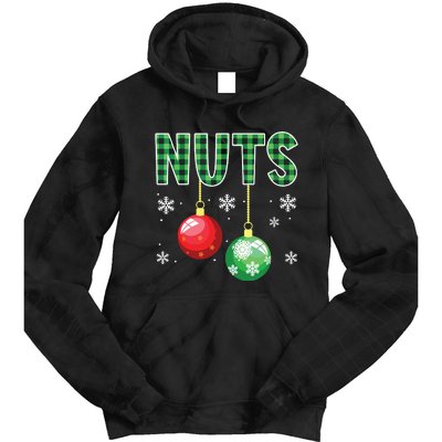 Chest Nuts Matching Chestnuts Funny Tie Dye Hoodie