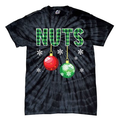 Chest Nuts Matching Chestnuts Funny Tie-Dye T-Shirt