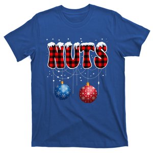 Chest Nuts Matching Chestnuts Funny Christmas Couples Nuts T-Shirt