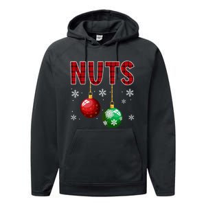 Chest Nuts Matching Chestnuts Funny Christmas Couples Xmas Performance Fleece Hoodie