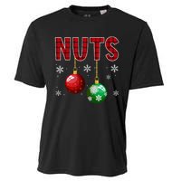 Chest Nuts Matching Chestnuts Funny Christmas Couples Xmas Cooling Performance Crew T-Shirt