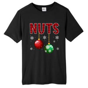 Chest Nuts Matching Chestnuts Funny Christmas Couples Xmas Tall Fusion ChromaSoft Performance T-Shirt