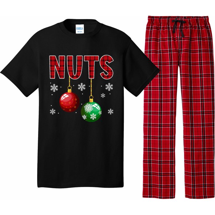 Chest Nuts Matching Chestnuts Funny Christmas Couples Xmas Pajama Set