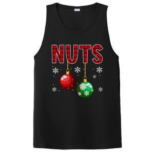 Chest Nuts Matching Chestnuts Funny Christmas Couples Xmas PosiCharge Competitor Tank