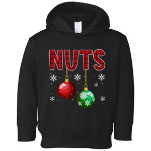 Chest Nuts Matching Chestnuts Funny Christmas Couples Xmas Toddler Hoodie