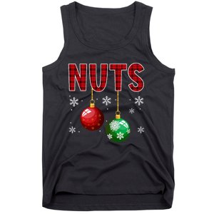 Chest Nuts Matching Chestnuts Funny Christmas Couples Xmas Tank Top