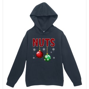 Chest Nuts Matching Chestnuts Funny Christmas Couples Xmas Urban Pullover Hoodie