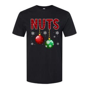 Chest Nuts Matching Chestnuts Funny Christmas Couples Xmas Softstyle CVC T-Shirt