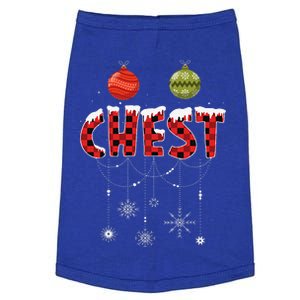 CHEST NUTS Matching Chestnuts Funny Christmas Couples Doggie Tank