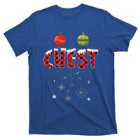 CHEST NUTS Matching Chestnuts Funny Christmas Couples T-Shirt