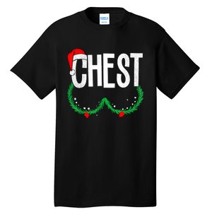 Chest Nuts Matching Chestnuts Funny Christmas Couples Chest Tall T-Shirt