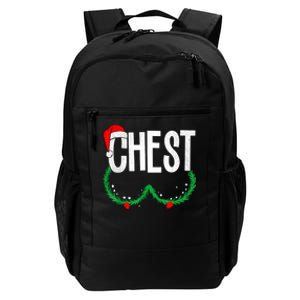 Chest Nuts Matching Chestnuts Funny Christmas Couples Chest Daily Commute Backpack