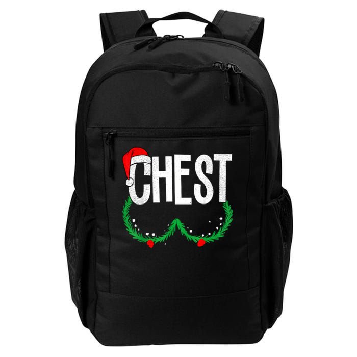 Chest Nuts Matching Chestnuts Funny Christmas Couples Chest Daily Commute Backpack