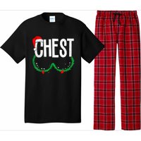 Chest Nuts Matching Chestnuts Funny Christmas Couples Chest Pajama Set