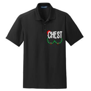 Chest Nuts Matching Chestnuts Funny Christmas Couples Chest Dry Zone Grid Polo