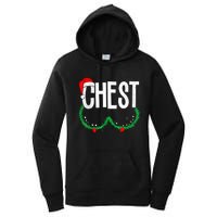 Chest Nuts Matching Chestnuts Funny Christmas Couples Chest Women's Pullover Hoodie