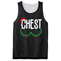 Chest Nuts Matching Chestnuts Funny Christmas Couples Chest Mesh Reversible Basketball Jersey Tank