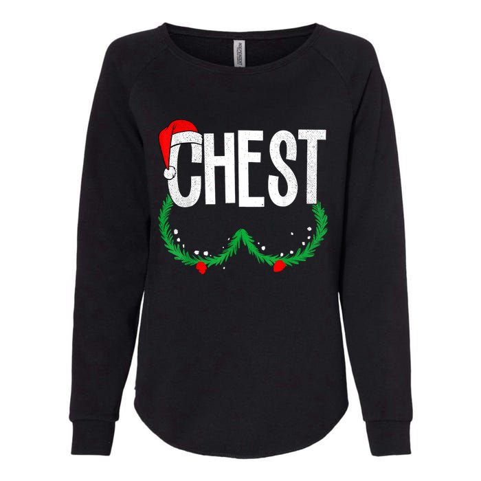 Chest Nuts Matching Chestnuts Funny Christmas Couples Chest Womens California Wash Sweatshirt