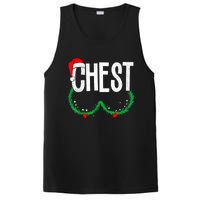 Chest Nuts Matching Chestnuts Funny Christmas Couples Chest PosiCharge Competitor Tank